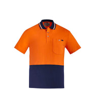 Load image into Gallery viewer, Mens Hi Vis Cotton S/S Polo - Solomon Brothers Apparel
