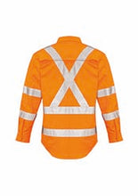 Load image into Gallery viewer, Mens Hi Vis X Back Taped Shirt - Solomon Brothers Apparel
