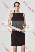 Load image into Gallery viewer, Abigail Womens Sleeveless Pleat Details Blouse - Solomon Brothers Apparel
