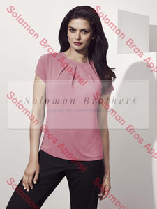 Adrienne Womens Short Sleeve Top - Solomon Brothers Apparel