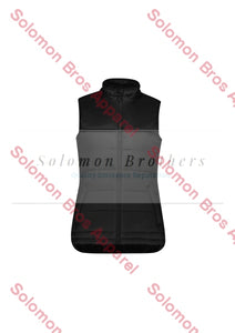 Aerial Ladies Puffer Vest Black / Sm Jackets