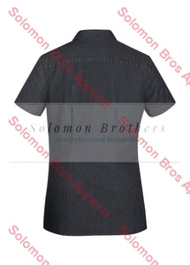 Anchor Ladies Short Sleeve Blouse - Solomon Brothers Apparel
