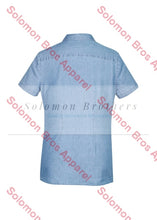 Load image into Gallery viewer, Anchor Ladies Short Sleeve Blouse - Solomon Brothers Apparel
