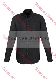 Anchor Mens Long Sleeve Shirt - Solomon Brothers Apparel