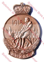 Load image into Gallery viewer, Anzac Commemorative Medallion - Solomon Brothers Apparel
