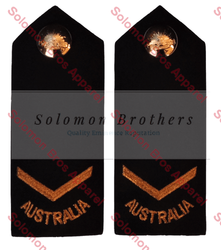 Army Lance Corporal Gold Shoulder Board - Solomon Brothers Apparel