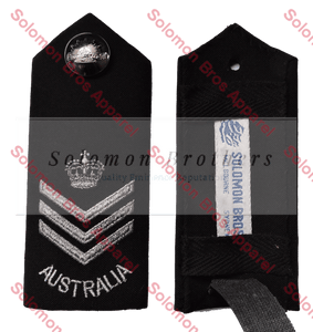 Army Staff Sergeant Silver Shoulder Board Insignia