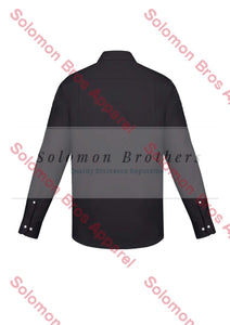 Ashley Mens Long Sleeve Classic Fit Shirt - Solomon Brothers Apparel