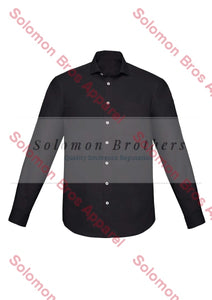 Ashley Mens Long Sleeve Classic Fit Shirt - Solomon Brothers Apparel