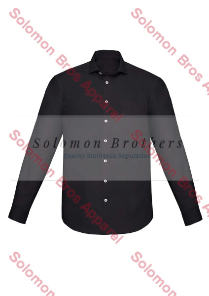Ashley Mens Long Sleeve Classic Fit Shirt - Solomon Brothers Apparel
