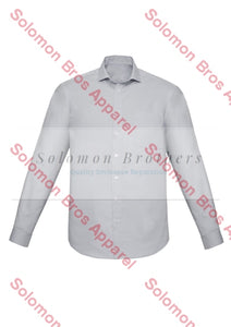 Ashley Mens Long Sleeve Classic Fit Shirt - Solomon Brothers Apparel