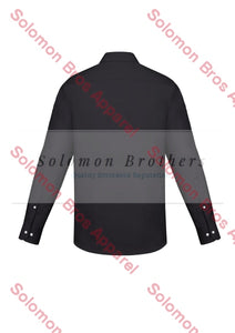 Ashley Mens Long Sleeve Slim Fit Shirt - Solomon Brothers Apparel