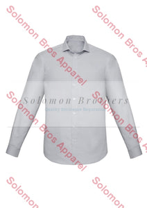 Ashley Mens Long Sleeve Slim Fit Shirt - Solomon Brothers Apparel