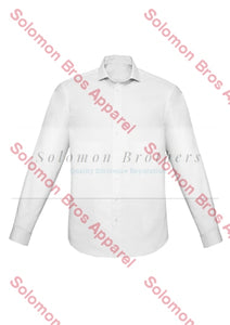 Ashley Mens Long Sleeve Slim Fit Shirt - Solomon Brothers Apparel