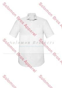 Ashley Mens Short Sleeve Classic Fit Shirt - Solomon Brothers Apparel