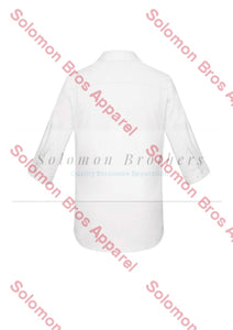 Ashley Womens 3/4 Sleeve Blouse - Solomon Brothers Apparel