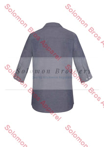 Ashley Womens 3/4 Sleeve Blouse - Solomon Brothers Apparel