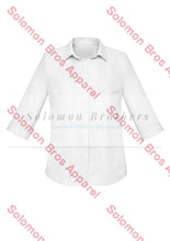 Load image into Gallery viewer, Ashley Womens 3/4 Sleeve Blouse - Solomon Brothers Apparel
