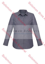 Load image into Gallery viewer, Ashley Womens Long Sleeve Blouse - Solomon Brothers Apparel
