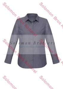 Ashley Womens Long Sleeve Blouse - Solomon Brothers Apparel