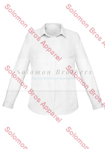 Ashley Womens Long Sleeve Blouse - Solomon Brothers Apparel