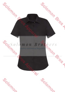 Ashley Womens Short Sleeve Blouse - Solomon Brothers Apparel