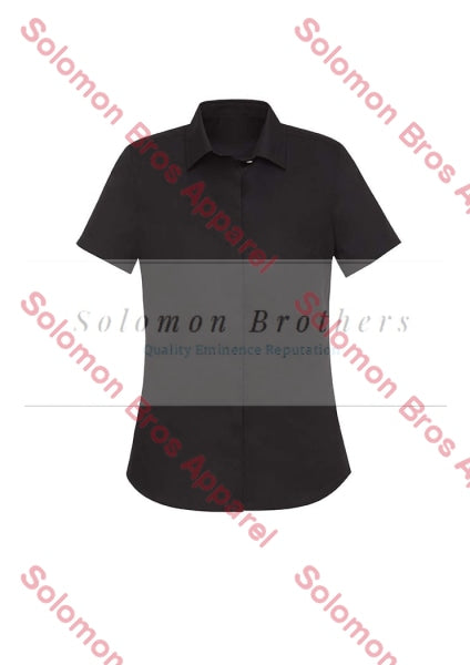 Ashley Womens Short Sleeve Blouse - Solomon Brothers Apparel