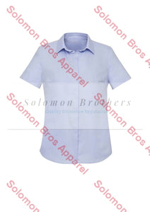 Ashley Womens Short Sleeve Blouse - Solomon Brothers Apparel