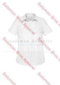 Ashley Womens Short Sleeve Blouse - Solomon Brothers Apparel