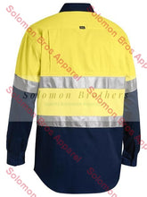 Load image into Gallery viewer, Bisley 2 Tone 3M Taped Cool Hi Vis Lightweight Shirt Long Sleeve - Solomon Brothers Apparel
