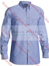 Load image into Gallery viewer, Bisley Chambray Shirt L/S - Solomon Brothers Apparel
