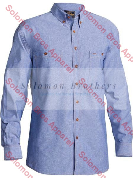 Bisley Chambray Shirt L/S - Solomon Brothers Apparel