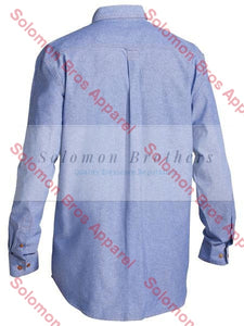 Bisley Chambray Shirt L/S - Solomon Brothers Apparel