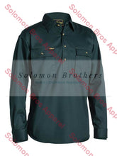 Load image into Gallery viewer, Bisley Closed Front Cotton Drill Shirt L/S - Solomon Brothers Apparel

