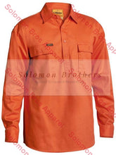 Load image into Gallery viewer, Bisley Closed Front Cotton Drill Shirt L/S - Solomon Brothers Apparel
