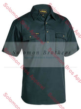 Load image into Gallery viewer, Bisley Closed Front Cotton Drill Shirt S/S - Solomon Brothers Apparel
