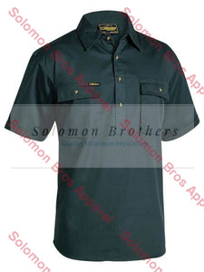 Bisley Closed Front Cotton Drill Shirt S/S - Solomon Brothers Apparel