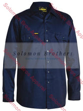 Load image into Gallery viewer, Bisley Cool Lightweight Cotton Drill Shirt L/S - Solomon Brothers Apparel
