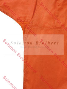 Bisley Cool Lightweight Gusset Cuff Hi Vis Drill Shirt - Long Sleeve - Solomon Brothers Apparel