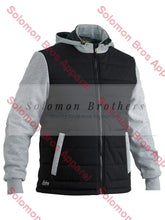 Load image into Gallery viewer, Bisley Flex &amp; Move Contrast Puffer Fleece Hooded Jacket - Solomon Brothers Apparel
