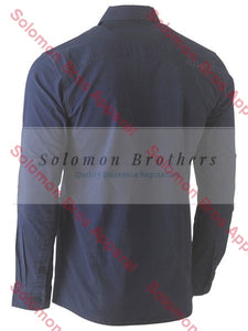 Bisley Flex & Move Utility Work Shirt - Long Sleeve - Solomon Brothers Apparel