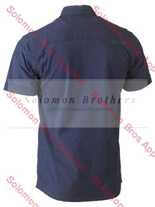 Bisley Flex & Move Utility Work Shirt - Short Sleeve - Solomon Brothers Apparel