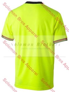 Bisley Hi Vis Polyester Mesh Short Sleeve T-Shirt - Solomon Brothers Apparel