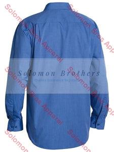 Bisley Metro Shirt L/S - Solomon Brothers Apparel