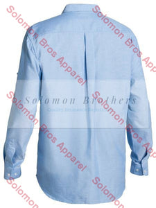 Bisley Oxford Shirt L/S - Solomon Brothers Apparel