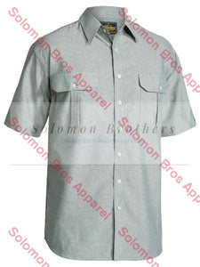 Bisley Oxford Shirt S/S - Solomon Brothers Apparel