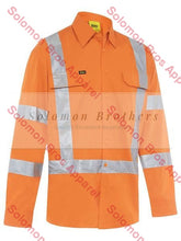 Load image into Gallery viewer, Bisley  Taped X Back Cool Lightweight Hi Vis Drill Shirt - Solomon Brothers Apparel
