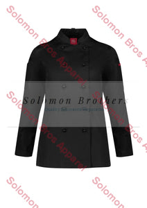 Crisp Chef Jacket Ladies Black / Xsm Jackets