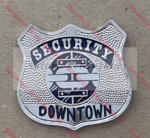 Downtown Security Cap Badge