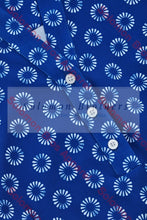 Load image into Gallery viewer, Easy Stretch Ladies Short Sleeve Tunic Daisy Print - Solomon Brothers Apparel

